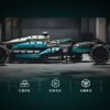 Compatible with Lego Mercedes F1 Formula Racing Car Model, High-Difficulty Assembly Building Block Toy Car, Remote Control Car, Mechanical Group