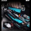 Compatible with Lego Mercedes F1 Formula Racing Car Model, High-Difficulty Assembly Building Block Toy Car, Remote Control Car, Mechanical Group